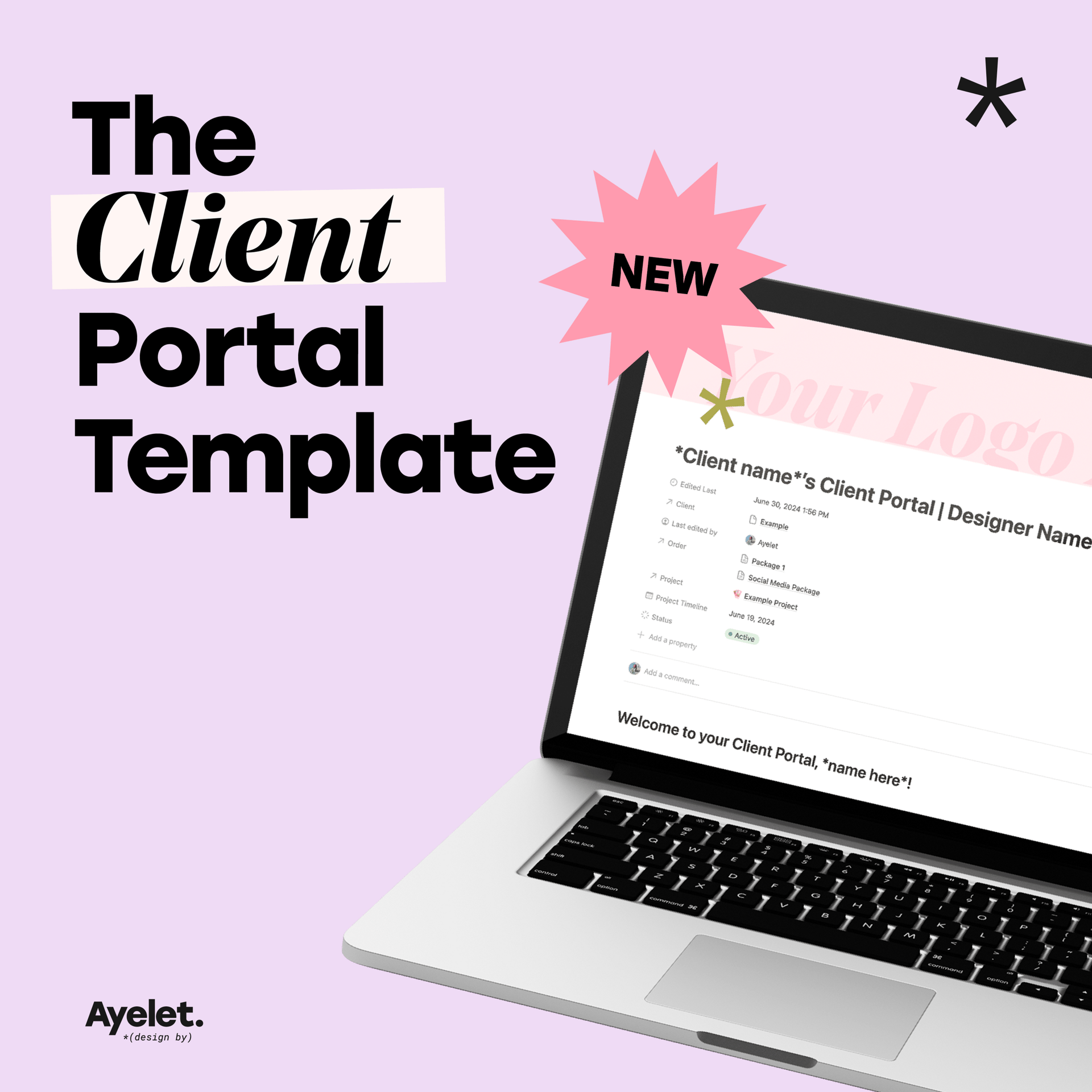 The One & Only Client Portal Notion Template
